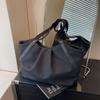 Einfache und leichte Cloud-Tragetasche Koreanischer Stil Canvas-Tasche Nische Große Kapazität Pendler Umhängetasche