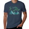 NORTHERN LIGHTS Camp TShirt Christmas Casual Short Sleeve Top