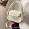 Bag Women's 2025 New Crossbody Bag Summer Versatile One Shoulder Portable Small Square Bag Premium Sense Work Small Bag