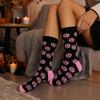 Unisex Halloween Mid-Calf Socks - Trendy Fall Winter Socks for Men and Women