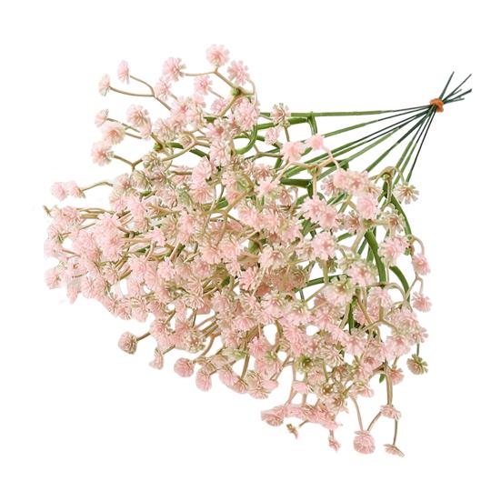 10 шт. Искусственные цветы гипсофилы, имитация живых, оптом, букеты из фальшивой гипсофилы со стеблями для свадьбы, дома, вечеринки, сада