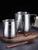 Milk Frothing Jug Espresso Coffee Cup With Scale Thickened Stainless Steel Milk Pitcher For Latte Art Coffee Accessorie