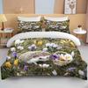 Animal Cute Hedgehog Bedding Set Queen Cute Clothes Comforter/Duvet Covers And Pillowcase For Adults Boys Quilt Cover
