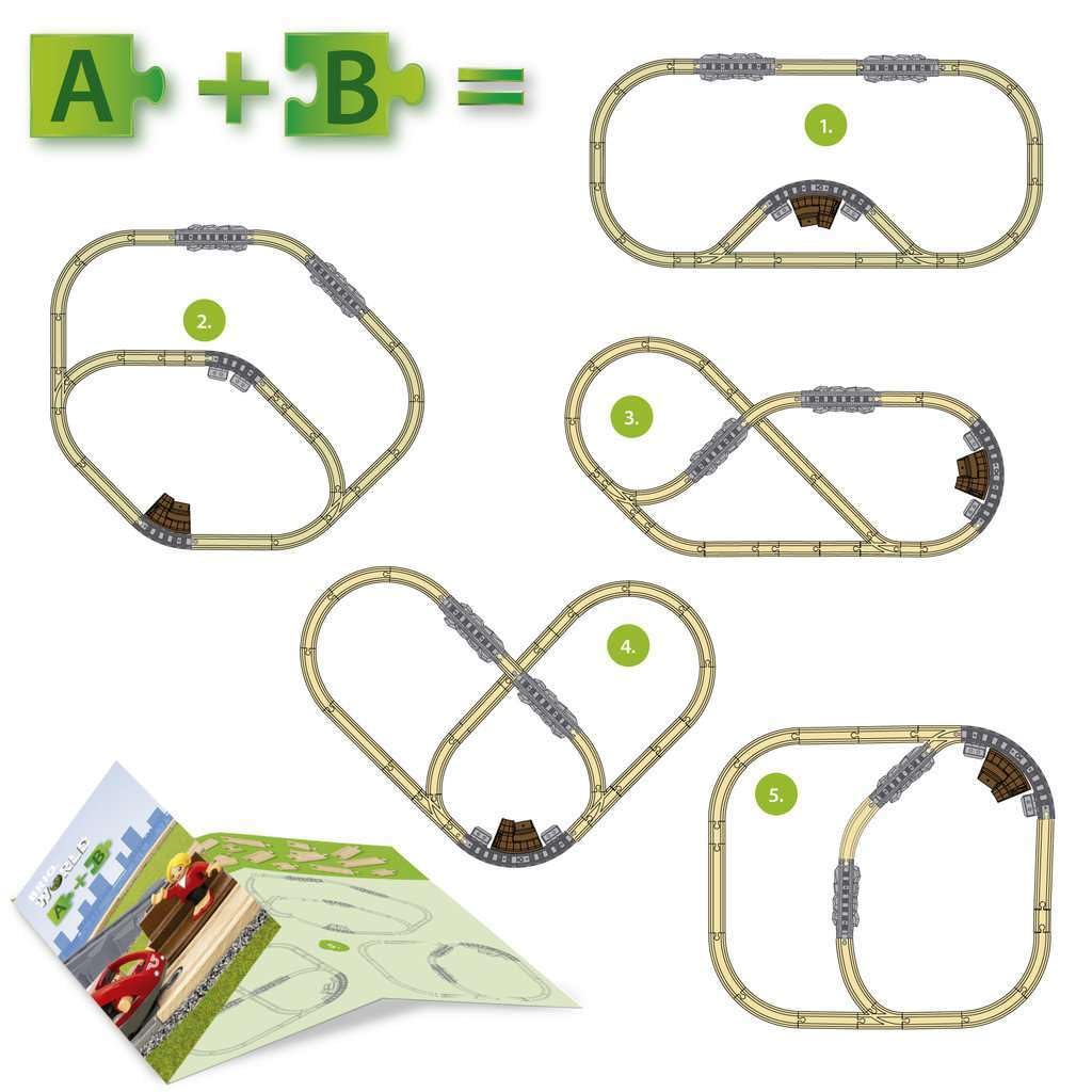 BRIO Travel Train Starter Set 36079, for Ages 3 and Up (toy Train with Wooden Tracks)