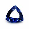 Natural Blue Tanzanite Loose Gemstone 10.24ct Trillion Cut Earing Size for Jewelry Making and Crafts