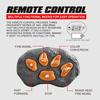 Remote Control Dinosaur Spray Velociraptor Simulation Electric Toy Model Light Sound Walking Function