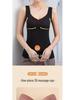 Ladies' Thermal Vest: Double-Sided Brushed Velvet, Seamless Lace, Chest Padding, Plus Size, Autumn/Winter Warmth