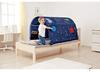 Kids' Bed Tent, Playhouse, Kids Play Tent, Room Decor, Tunnel Tent, Bed Fall Prevention, Baby Sleeping Toy, Ages 2-14, Blue