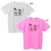 Ado Mizumori kiss size M T-shirt, ribbon, pink,