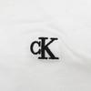 Crew Short J20J212883 [Calvin Klein] Women's T-shirt, Neck, Sleeve, Cotton, One-Point Design, (WHITE/S) [Item]