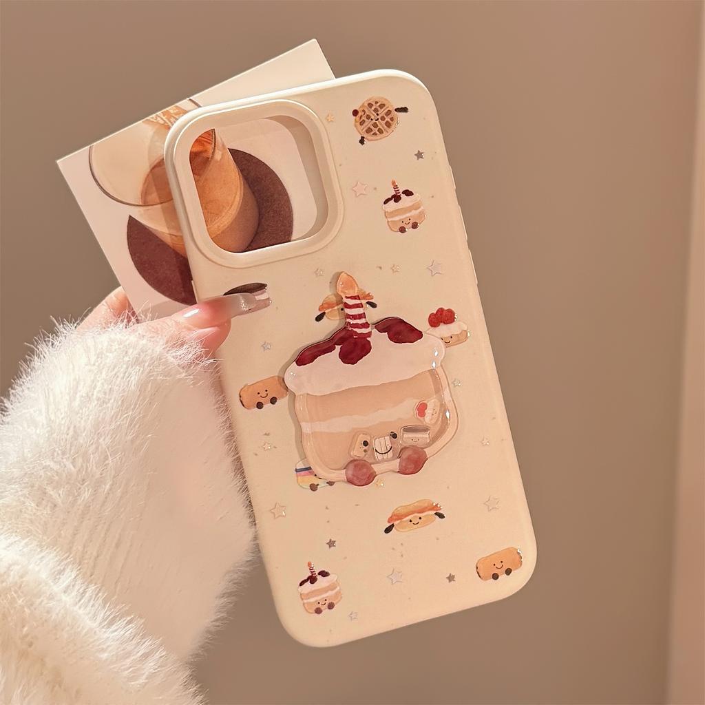 Fun Fries Shake Fun Iphone16 Phone Case Apple 17promax Silicone 14 Compatible 13 3D Cartoon