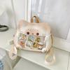 Cat Plush Water Bucket Bag With Soft Material For Casual Daily Use