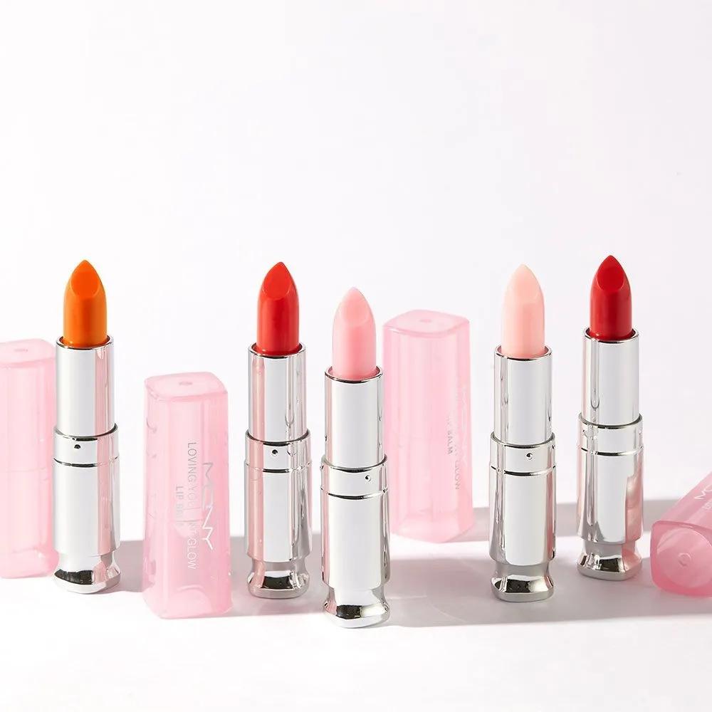 [1+1] Loving You Tint Lip Gloss / Moisturizing Color Lip Balm Coral Pink Moisturizing Gloss 7 Colors 3.5g