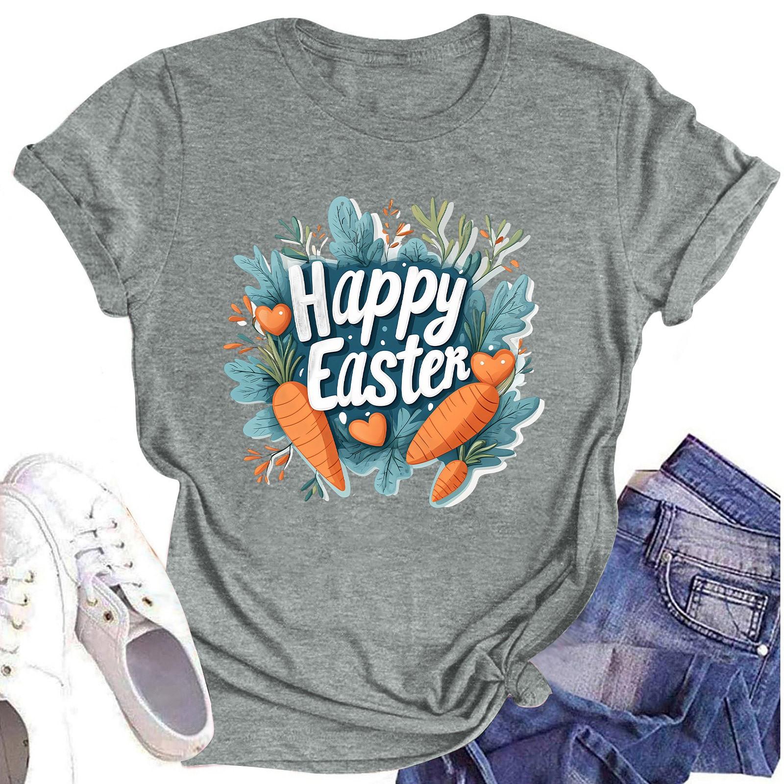 

Женский топ с круглым вырезом, повседневный принт, футболка с короткими рукавами L