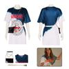 Fault My Noah Cosplay Tshirt Graffiti Short Sleeve Comfortable Roleplaying