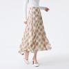 FivePlus Retro Karriertes A-Linien-Kleid