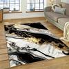 Luxurious Abstract Marble Carpet for Living Room Sofa Home Decoration Large Rugs Non-slip Bedroom Bedside Coffee Table Floor Mat