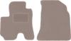 Beige Front Floor Mats For: Toyota RAV4 II SUV 5-door (2000-2003)