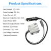 DC12V/24V to 30V 3.5A Mini DC Step-Up Converter with Cigarette Lighter Plug for RVs