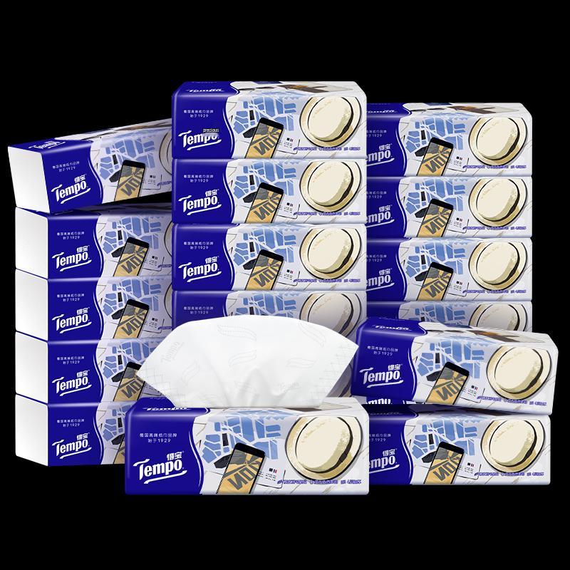 Tempo Unscented Facial Tissues