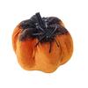Soft Fabric Halloween Ornaments Pumpkin Spider Ornaments, Spooky Tabletop Decoration, Party Supplies Glittering for Home Retro Fall Decor Mysterious