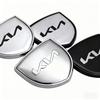 Metal Car Body Side Label Emblem Sticker for Kia Sportage Rio Picanto Sorento Soul Cerato Venga Forte K9 Exterior Accessory Lqrd40