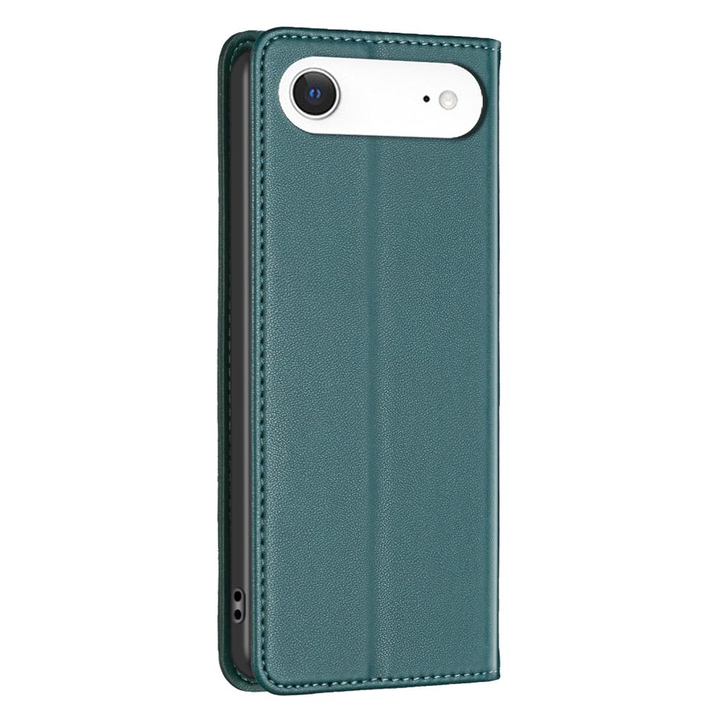 For iPhone 17 Air Leather Case BINFEN COLOR BF18 Phone Stand Cover with Card Slots