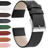 Originální kožený řemínek na hodinky 12/14/16/18/20/22 mm Minimalistický Plochý Tenký Elegantní Řemínek na hodinky Měkký Náramek na zápěstí