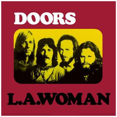 LA Woman Album-Cover-Druck