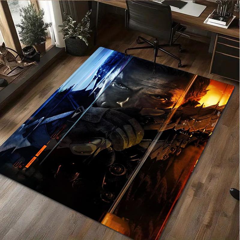 Silent Night Deadly Night Home carpet Office Decorative Carpet For Living Room Bedroom Door Mat Floor Rug Computer Chair Area Rug