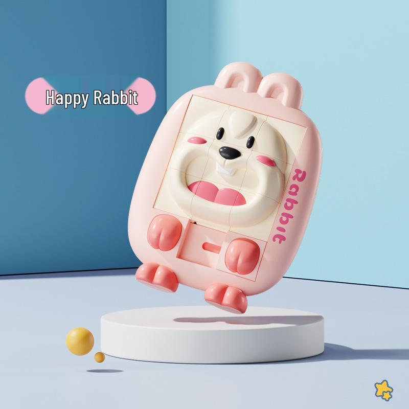 Animal Huarong Road 3D Cartoon Sliding Puzzle - Educational Toy & Gift