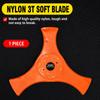 3 Teeth Design Nylon Trimmer Blade 4 Teeth Design Grass Trimmer Blade  Lawn Maintenance