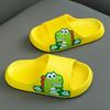 Pantoufles Dinosaure Enfants Été Antidérapantes Semelle Douce Sans Odeur Dessin Animé Claquettes Pour Garçons Filles Intérieur Extérieur Bain Plage