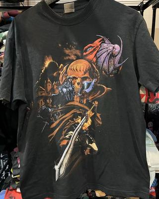 Berserk Anime Japanisches Schwarzes Baumwoll-T-Shirt Volle Größe S5XL TT761 Unisex T-Shirt