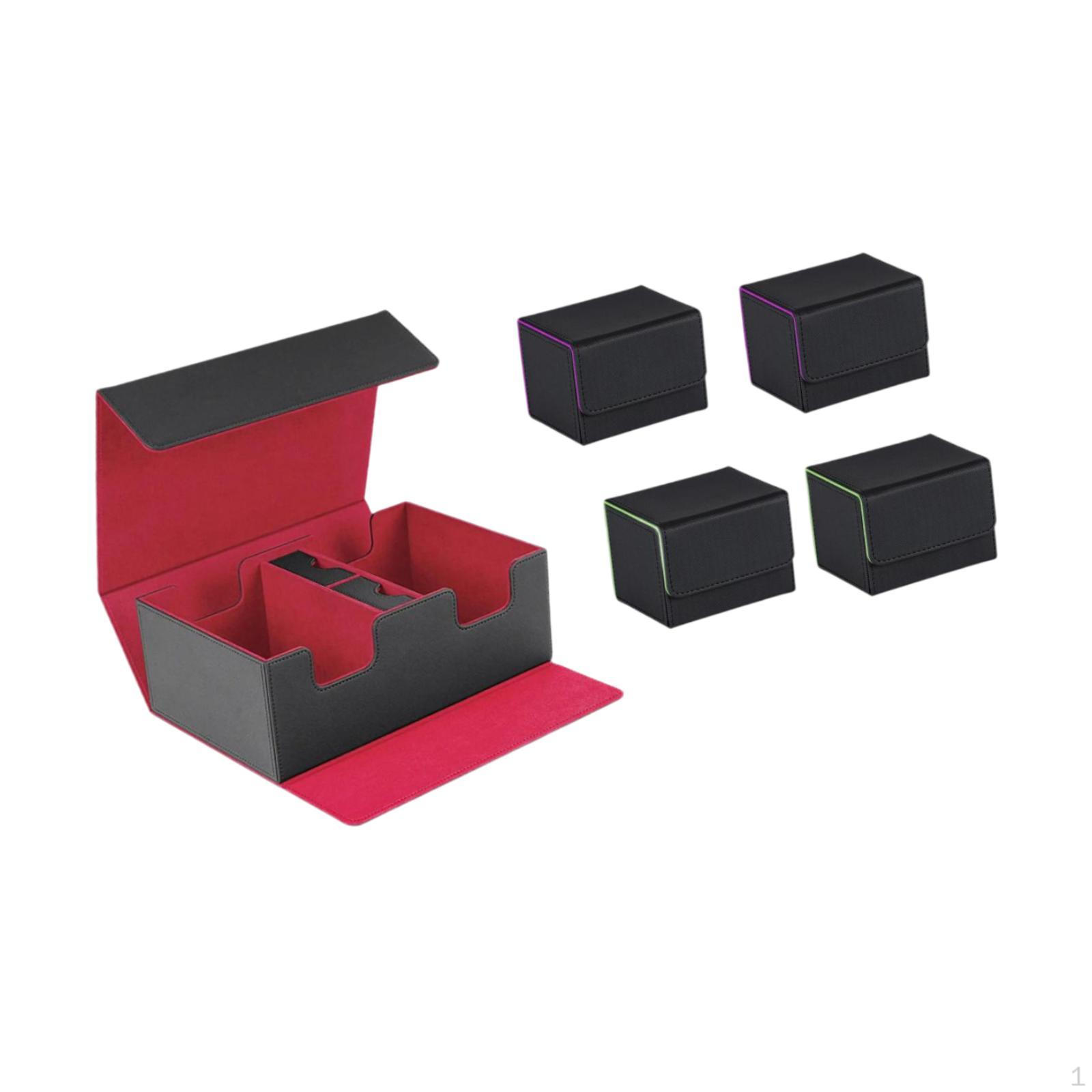 

Коробка для колод карток Коробка для зберігання карток Багатофункціональний органайзер для ігор Спортивні коробки для Style N