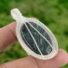 Daughters Day Sale Kambaba Jasper Stone Birthday Wire Wrapped Pendant 925 Silver