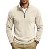 Men's Casual Zip Up Sweatshirt with Stand Collar, Loose Top