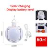 Solar Foldable Football Light Super Bright Power Outage Emergency Home Charging Light Bulb Stall Floor Lighting