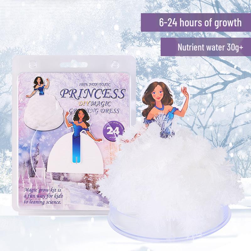 Magic Crystal Growing Christmas Tree DIY Kit - Festive Blossoming Decoration Gift