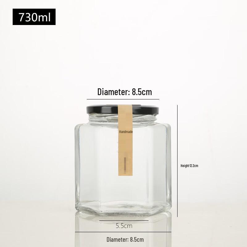 

ZISIZ Sealed Glass Jar with Iron Lid