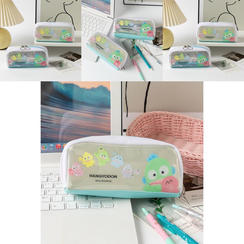 Cute Japanese Style Pencil Storage Bag With Big Capacity And Double Compartments