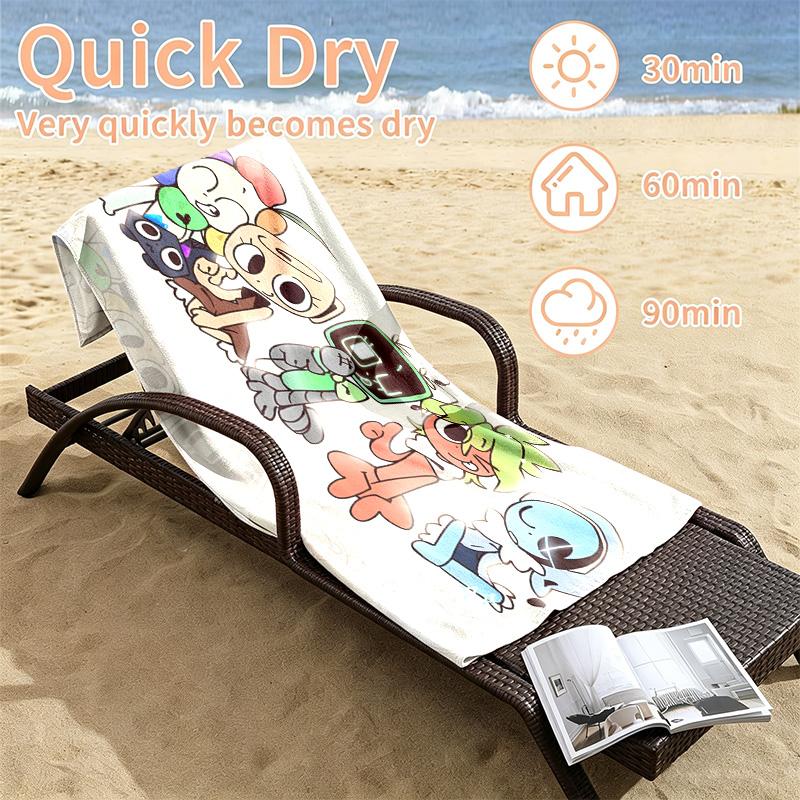 Dandys world Beach towels also serve as bath towels summer essential a musthave for the outdoors the beach and the pool