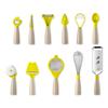 New ABS kitchen gadget set, melon planer, egg beater, cheese planer, vegetable separation, complementary food filter screen, bottle opener