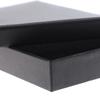 100 Ring Lady Jewelry Display Storage Box Case Tray Show Organiser Holder Black#