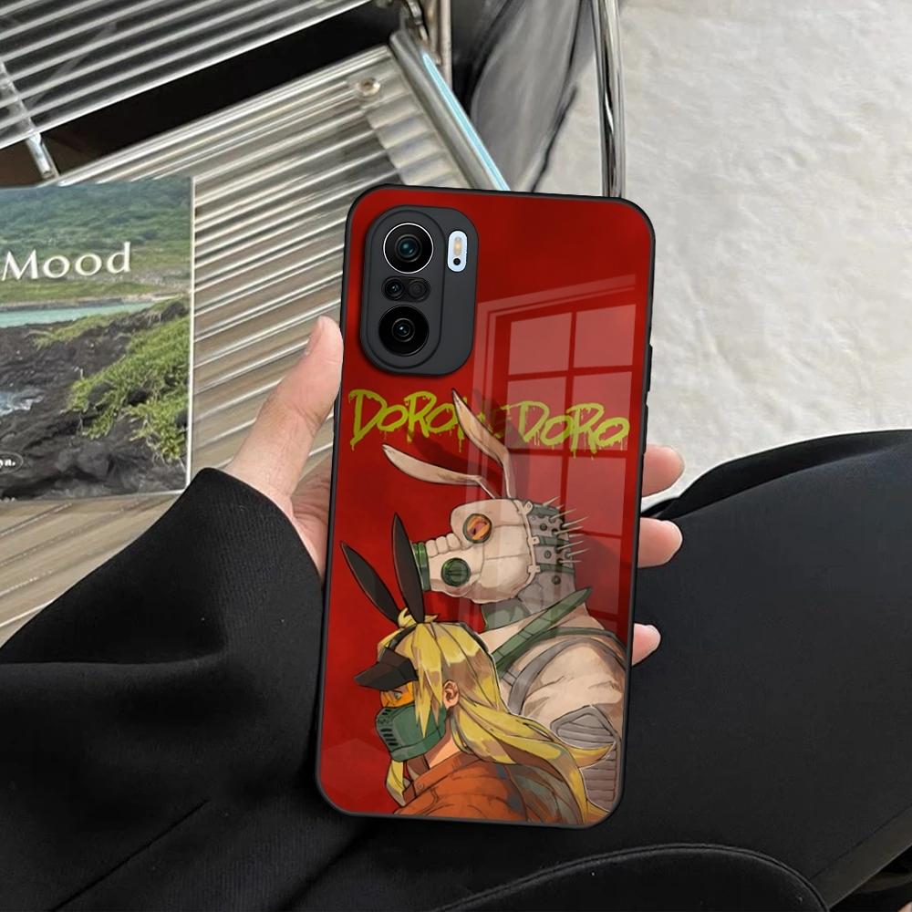 D-Dorohedoro Game Phone Case for Xiaomi 14 13 12 11 13t 12t 11t POCO M6 M5 X6 X5 F6 F5 Ultra Pro Lite 5G toughened glass
