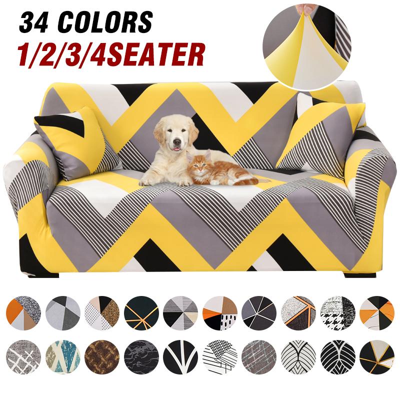 Stretch Sofa Slipcover All-inclusive Sofa Covers for Living Room Furniture Protector Armchair Couch Cover Pet Friendly Washable