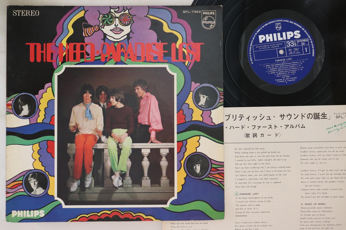 

LP Record HERD - Paradise Lost SFL7362 PHILIPS 1968 Japan Rock Used