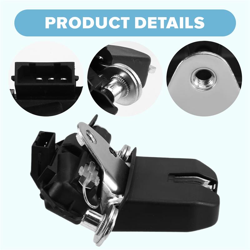 Car Rear Trunk Tailgate Lock Latch For Skoda Fabia II/Roomster 2006-2015 5J0827501B 5J0827501A 5J0827501C