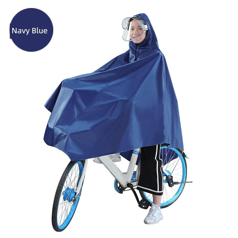 Bicycle Raincoat for Students, New Summer Model, Electric Bicycle, Cycling, Long Full-Body Rain Poncho for Heavy Rain Protection