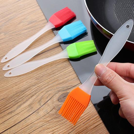 Štětec na dort Praktický nemačelý štětec na grilování proti opaření Přenosný štětec na BBQ dort proti opotřebení Štětec na pečivo na pečivo